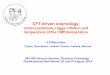 CFT driven cosmology - Universität zu Köln · 2014-07-31 · CFT driven cosmology: initial conditions, Higgs inflation and temperature of the CMB temperature A.O.Barvinsky Theory