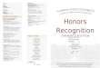 Honors Ceremony Program 18 · Web viewFaculty Mentor- Richard Morris, Ph.D. Leslie Novakovic Severe Dysarthric Speech Faculty Mentor- Kaitlin Lansford, Ph.D. Efects of Perceptual