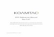 KDC Reference Manual Rev 0 - KOAMTAC · 2019-02-25 · ac.com KDC User Manual INTRODUCTION 2 Table of Contents 1 INTRODUCTION..... 24 1.1 KDC Package Contents..... 25