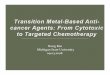Hong Ren Michigan State University 09.03Platinum-based Cytotoxic Chemotharepy Drugs Approved by FDA Drugs in Pending Approval / Clinical Trial Drugs in Development Platinum-based Targeted