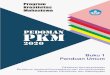 Pedoman Program Kreativitas Mahasiswa (PKM) Tahun 2020 : …lldikti7.ristekdikti.go.id/.../Buku-Pedoman-PKM-2020.pdf · 2019-11-28 · Pedoman Program Kreativitas Mahasiswa (PKM)