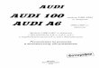 AUDI 100 AUDI A6На двигателях без распределителя за-жигания отсоедините провода от катушки зажигания, как
