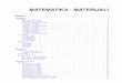 MATEMATIKA - MATERIJALI · MATEMATIKA - MATERIJALI Sadržaj Matematika 1 3 Kolokviji 