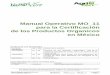 Manual Operativo MO 11 para la Certificación de los ...Manual Operativo para la Certificación de los productos organicos Aprovacion CC Ed. 01 Rev.: 02 del 12/11/2018 Verifica RAQ