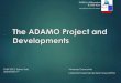 The ADAMO Project and Developments - TAUP ConferenceDirect detection experiments The direct detection experiments can be classified in two classes, depending on what they are based: