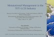 Metanational Management in the TFT-LCD Industry · Metanational Management in the TFT-LCD Industry Research Institute of Economy, Trade and Industry (RIETI) Policy Symposium. Metanational