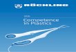 2016 Competence in Plastics - Röchling Group...Our Claim The Röchling Group, founded in 1822, has been active in plastics processing for over 90 years. Step by step, our Company
