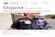 New DPP Chair Digest - College of Policing · Digest August 2018 A digest of police law, operational policing practice and criminal justice, produced by the Legal Services Department