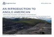 AN INTRODUCTION TO ANGLO AMERICAN River Coal Operations_2013_Presentation.pdfAnglo American had secured approx. 2,000 hectares of our tenures for caribou habitat – first company