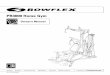 Owner’s Manual - Krislynn Cycle and Fitness · 2017-08-02 · Owner’s Manual Nautilus ® Bowflex Schwinn Fitness StairMaster ® Universal ... Operate the machine in the manner