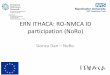 ERN ITHACA: RO-NMCA ID participation (NoRo) . Dorica Dan - ERN... Consiliere psihologica si informare