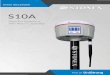 S10A Brochure-EN (ww.stonex.ir sign)RSTONEX SIOA High Performance with Atlas@Capability Stonex SIC)A is the latest Stonex GNSS receiver characterized by a new feature that enhance