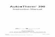Auto Therm 390 - ERS Biomedical7. Instruction manual and warranty card 1.7 Limited Warranty The Auto*Therm 390 shortwave diathermy unit is warranted against defects in materials and