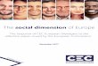 The social dimension of Europe - CEC European Managers · EU social dimension, following a path initiated last year with the consultation on the European Pillar of Social Rights