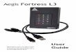 Aegis Fortress L3 · 4 About the Aegis Fortress L3 Package contents • Aegis Fortress L3 Drive • USB 3.1 Type A Cable • USB 3.1 Type C Cable • Travel pouch • Quick Start