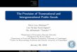 The Provision of Transnational and Intergenerational ... · Philippine Importance Research Questions Economic Experiment Related Literature Transnational Literature Transnationality