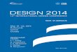 Design 2014 - Book of Abstratsts - web · ase studies of design methods d232 product development management d233 creativity in design d234 modularisation ... knowledge management