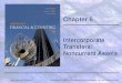 Intercorporate Transfers: Noncurrent Assets · 2016-05-25 · 6-4 Intercorporate Transfers •Building on the basic consolidation procedures presented in earlier chapters, this chapter