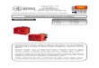 Jednostupňové plynové hořRMG.pdfJednostupňové plynové hořáky modelové řady RIELLO 40 GS představují produkty, které ve všech ohledech vyhovují požadavk ům domácího