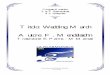 Titolo: Wedding March Autore: F. Mendelssohn · PDF file MARCIA NUZIALE Trascrizione per PICCOLA BANDA Organico: Flauto Oboe Clarinetto Bb Sax Alto Sax Tenore 1° Tromba Bb 2° Tromba