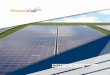 DESIGNED WITH MORE POWER IN MIND · 2019-07-11 · POWER IN MIND. Introducing PowerCap™, a patent-pending, revolutionary solar system for landfills and impoundments. PowerCap provides