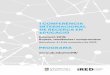 I CONFERÈNCIA INTERNACIONAL DE RECERCA EN EDUCACIÓ · 2019-11-01 · Marina Garcés Universitat Oberta de Catalunya 17.30-18.00 Cloenda de la Conferència (Paranimf) 5. Programa