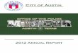 City of Austin · particular APD policies and procedures, known as Lexipol, 1 . applicable to the . 1. All APD policies and procedures are outlined in the APD Policy Manual known
