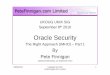 Oracle SecurityOracle Security - Pete Finnigan · securing Oracle databases providing consultancy and trainingproviding consultancy and training Database scanner software authors