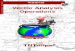 Tutorial: Vector Analysis Operations · page 2 Vector Analysis Operations Before Getting Started This booklet introduces techniques used for common GIS tasks, such as updat-ing vector