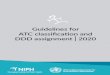 Guidelines for ATC classification · Guidelines for ATC classification and DDD assignment 2020. Oslo, Norway, 2019. ... utilization monitoring and research. The system is widely used