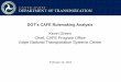 DOT’s CAFE Rulemaking Analysis - UMTRIKevin Green Chief, CAFE Program Office Volpe National Transportation Systems Center February 13, 2013 . ... NHTSA proposes footprint-based passenger