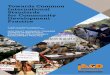 Towards Common International Standards for Community ... · designing and promoting common international standards for community development practice and for the education and training