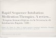 Rapid Sequence Intubation Medication Therapies. A review · 2014-04-12 · Resumen Elaborado Por: J. Kramer Q. TUM-A Rapid Sequence Intubation Medication Therapies. A review... (Terapias