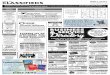 PAGE B6 CLASSIFIEDS...job listings, everyday! Call Classifieds today to advertise your job opening, 265-6795 Looking for an affordable way to promote your small business? Have your