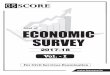 Economic Survey (2017-2018) - IAS Score · – Only 0.2 percent of cases accounted for 56 percent of the value at stake; whereas – About 66 percent of pending cases (each less than