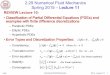 2.29 Numerical Fluid Mechanics Lecture 11 Slides...2.29 Numerical Fluid Mechanics PFJL Lecture 11, 10 • Use the values of the function and its derivative(s) at given points k –For