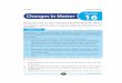 Chemistry Changes in Matter 16 - E-thaksalawa · 2015-08-24 · Chemistry Changes in Matter 88 For free distribution To study the variety of chemical changes let us engage in activity
