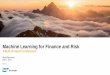 Machine Learning for Finance and Risk AC Slide Decks Tuesday/ASUG84480 - Machine Learning...SAP S/4HANA Cloud for goods and invoice receipt reconciliation Efficiently clear your open