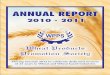 Annual Report - 2011 Report - 2011.pdf · 2011-05-27 · ANNUAL REPORT F O R T H E Y E A R E N D E D M A R C H 3 1 , 2 0 11 Wheat Products Promotion Society WPPS The Executive Committee