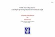 Power and Energy Sector: Challenges of Moving …...Power and Energy Sector: Challenges of Moving beyond the Transition Stage Dr Khondaker Golam Moazzem and Mohammad Ali Centre for