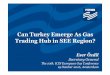 Can Turkey Emerge As Gas Trading Hub in SEE Region?docs.petform.org.tr/docs/eser_ozdil_amsterdam_10th_icis... · 2017-06-20 · Natural Gas Market Law (03.03.2001) Gas Supply from