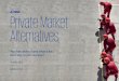 Private Market AlternativesIs there an alternative to pooled direct investment? More recently we have seen a renewed interest in ‘listed’ alternatives, with a number of managers