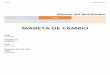 MANETA DE CAMBIO(Spanish) Manual del distribuidor CARRETERA MTB Trekking Bicicleta de turismo de ciudad/Confort URBANO SPORT E-BIKE MANETA DE CAMBIO XTR SL-M9100 DEORE XT SL-M8100