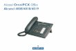 Telephone Alcatel 4008 - 4018 - 4019 : manuel utilisateur · PDF file 2018-12-04 · Manuel utilisateur 3 Introduction En choisissant un téléphone de la gamme 4008/4018/4019, vous