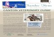 FEATURED BUSINESS CANTON VETERINARY Chamber Briefs... The Palmyra Chamber of Commerce held its monthly