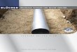DRAINAGE SYSTEMS FOR BELOW GROUND · 2015-06-17 · BLÜCHER® EuroPipe is the ideal drainage system for below- ground use. The stainless steel systems offers the specifier and installer