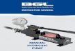 MANUAL HYDRAULIC PUMP · 02 ABOUT BGL The BGL Bertoloto & Grotta Ltda. is a 100% Brazilian company and leader in fasteners for industrial bearings, sleeves for bearings, lock and