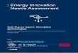 Energy Innovation Needs Assessment: disruptive technologies · We define disruptive innovations as any innovation or other shock which moves the UK energy system substantially away