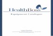 HB Equipment Catalogue - healthboss.orghealthboss.org/.../2011/02/HB-Equipment-Catalogue.pdf · 2015-03-28 · And no matter what you choose, if you are a health practitioner, the