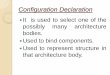 Configuration Declarationggn.dronacharya.info/CSEDept/Downloads/QuestionBank...Example of Configuration Declaration Consider the following configuration declaration for the HALF_ADDER